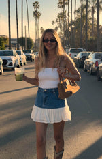 Ainzlee Denim Mini Skirt Image