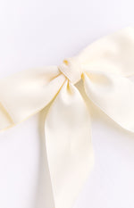 Whimsy Willow Cream Bow Hair Clip (FREE over $110) Image