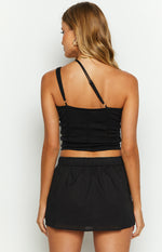 Maven Black Mini Skirt Image