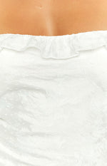 Adelaide White Maxi Dress Image