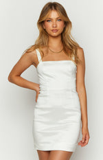 Aeliana White Mini Dress Image