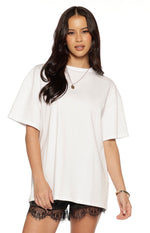 Alba Plain White Tee Image