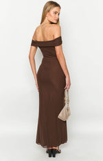 Amabella Brown Maxi Dress Image