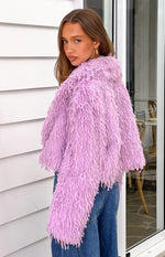 Amy Purple Fringe Jacket Image
