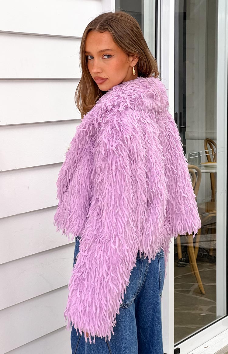 Amy Purple Fringe Jacket Image