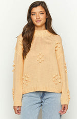 Andrina Yellow Knit Jumper Image