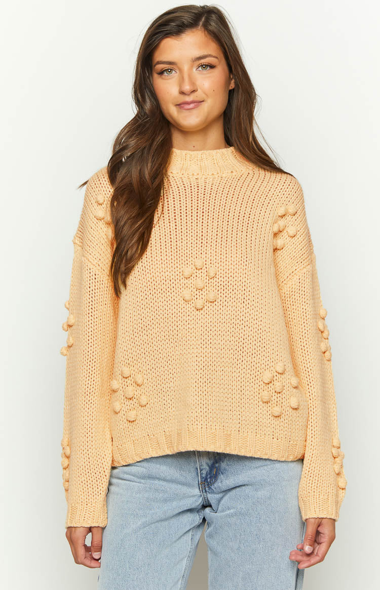 Andrina Yellow Knit Jumper Image