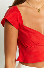 Anna Red Top Image