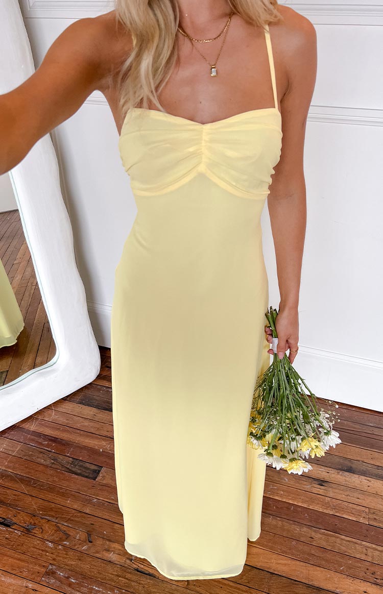Arabelle Yellow Maxi Dress Image