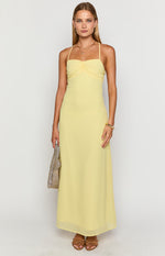 Arabelle Yellow Maxi Dress Image