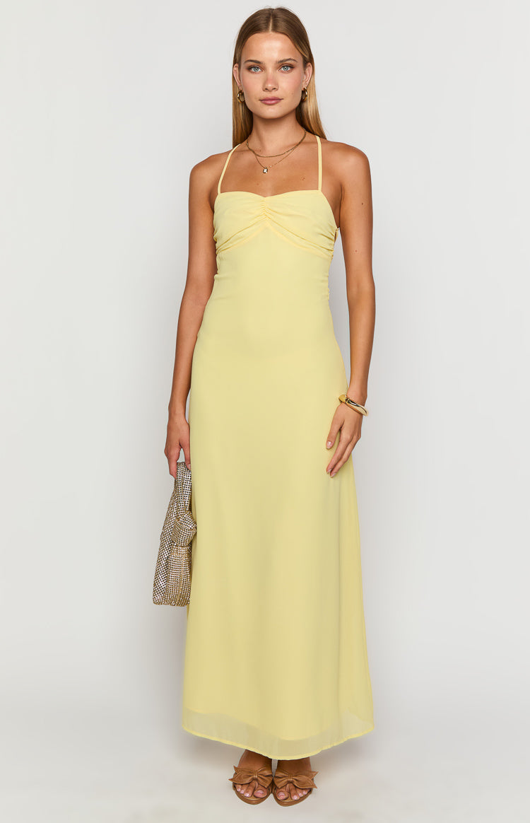 Arabelle Yellow Maxi Dress Image