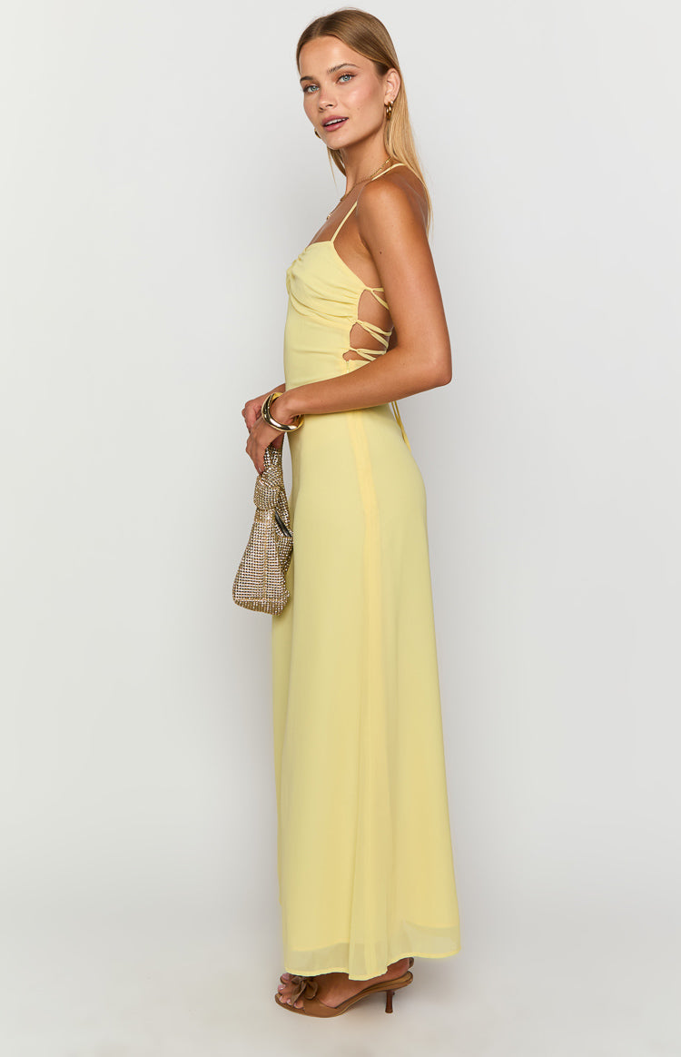 Arabelle Yellow Maxi Dress Image