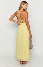 Arabelle Yellow Maxi Dress Image