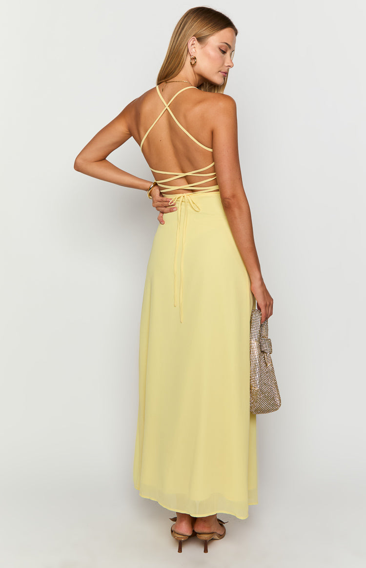 Arabelle Yellow Maxi Dress Image