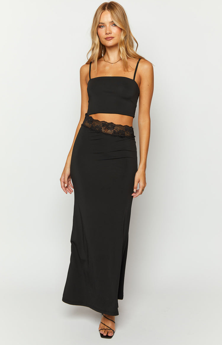 Avani Black Maxi Dress Image