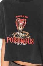 Born Wild Black Tee Image