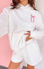 Beginning White Sweetie Hoodie Image