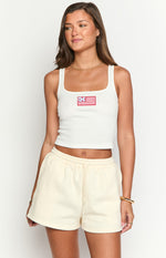 Beginning Cream American Dream Lounge Shorts Image