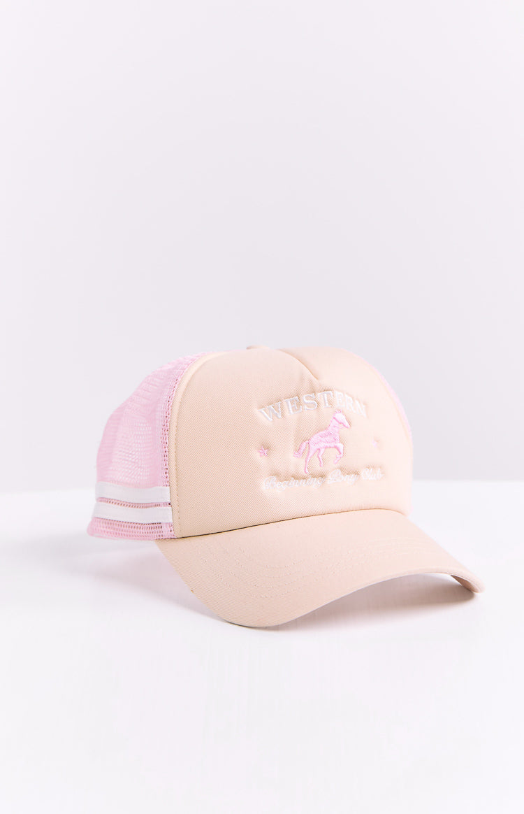 Beginning Cream Pony Club Trucker Cap (FREE over £90) Image