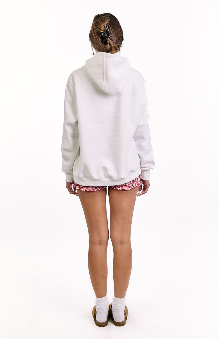 Beginning White And Red Heart Hoodie Image