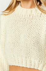 Belmont Cream Stripe Sweater Image