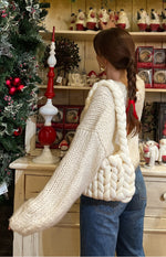 Belmont Cream Stripe Sweater Image