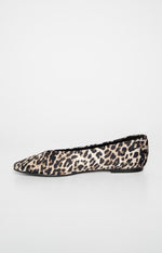 Billini Suzie Leopard Ballet Flats Image
