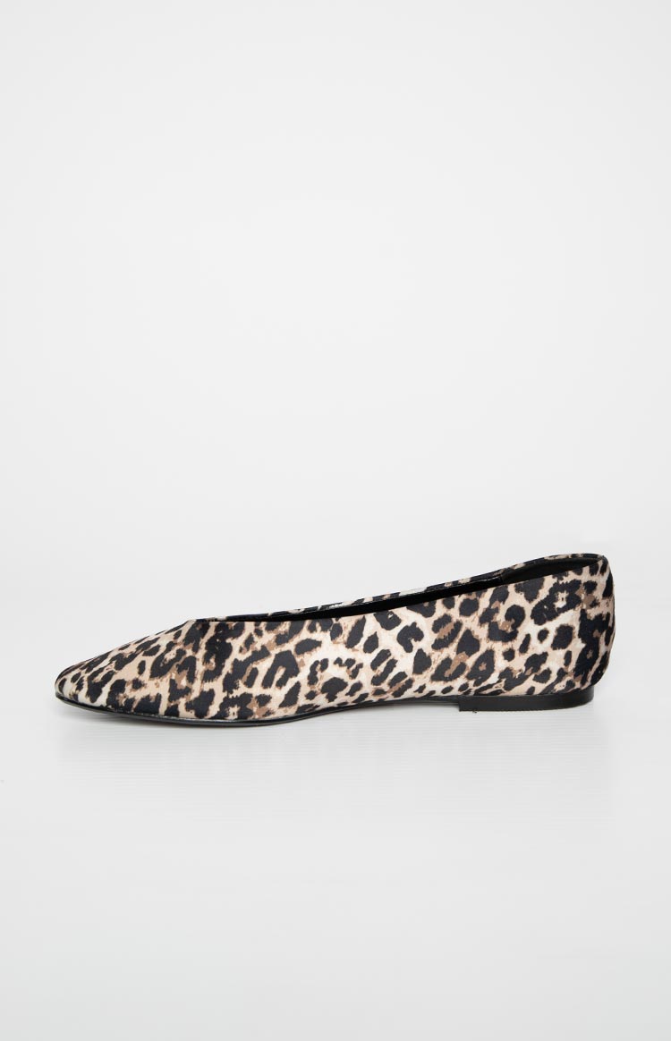 Billini Suzie Leopard Ballet Flats Image
