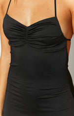 Brandi Black Maxi Dress Image