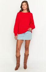 Chapman Red Sweater Image