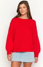 Chapman Red Sweater Image