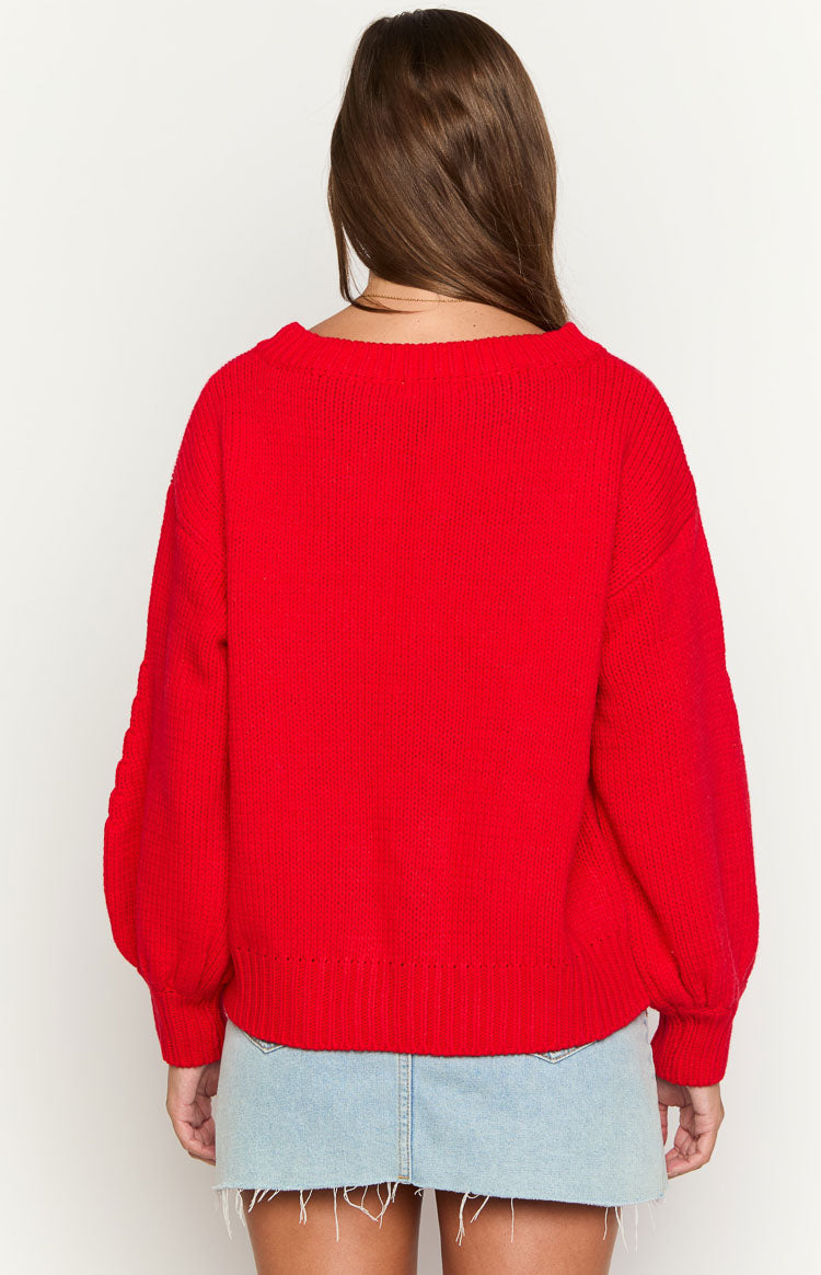 Chapman Red Sweater Image