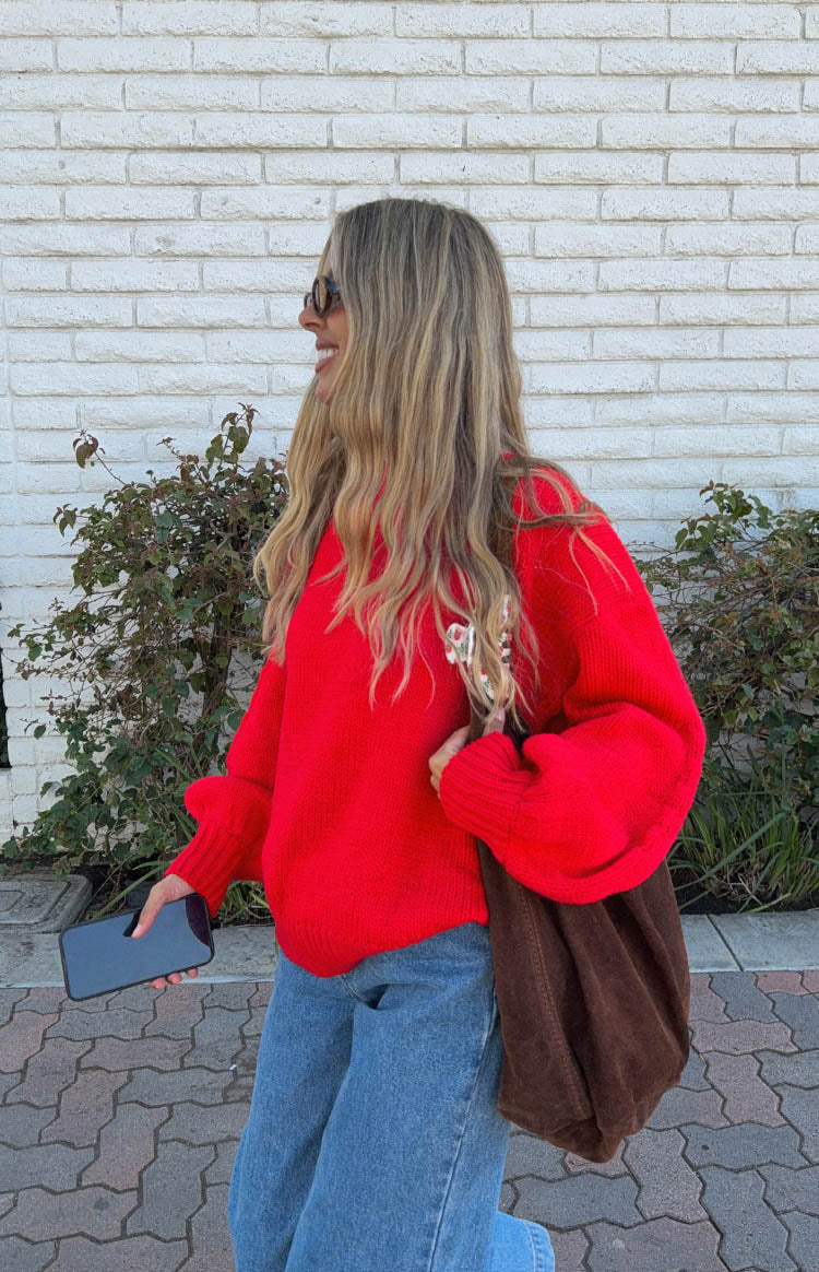 Chapman Red Sweater Image