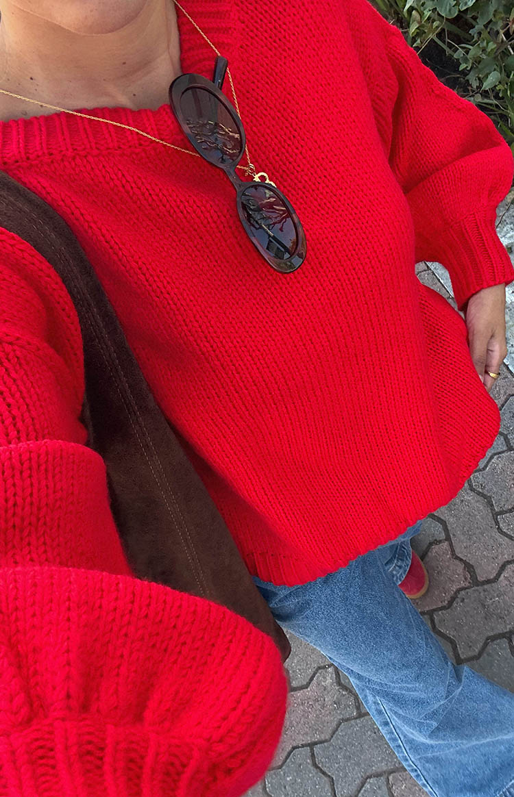 Chapman Red Sweater Image