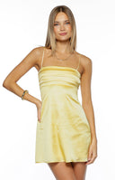 Chantell Yellow Mini Dress