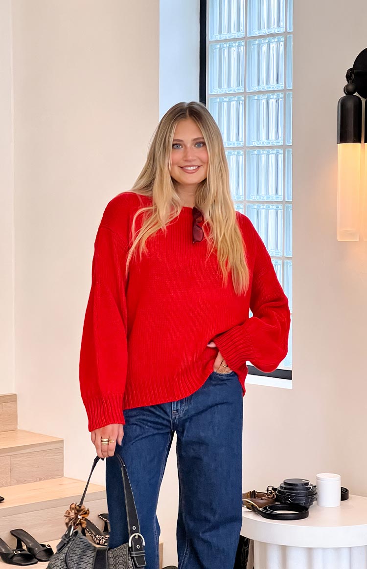 Chapman Red Sweater Image