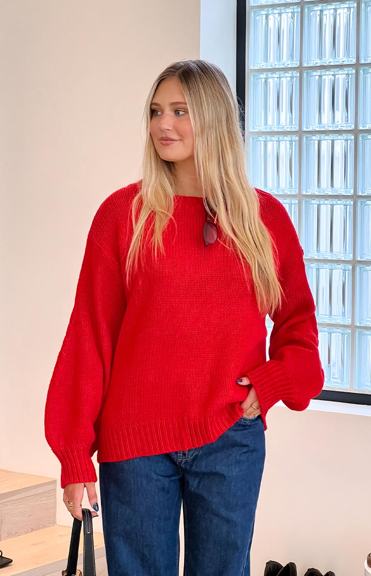 Chapman Red Sweater Image