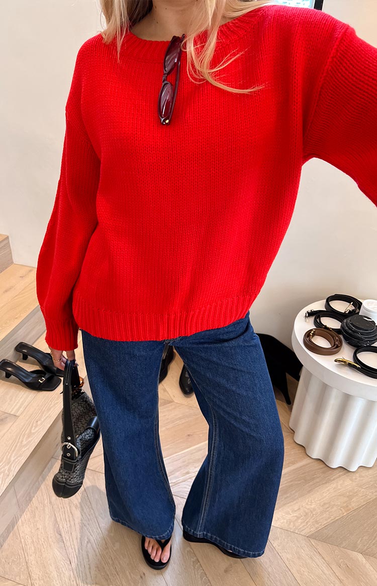 Chapman Red Sweater Image