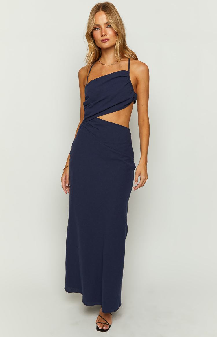 Cindy Blue Maxi Dress Image