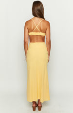 Cindy Yellow Maxi Dress Image