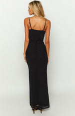 Dilara Black Maxi Dress Image
