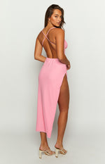 Elister Pink Maxi Dress Image