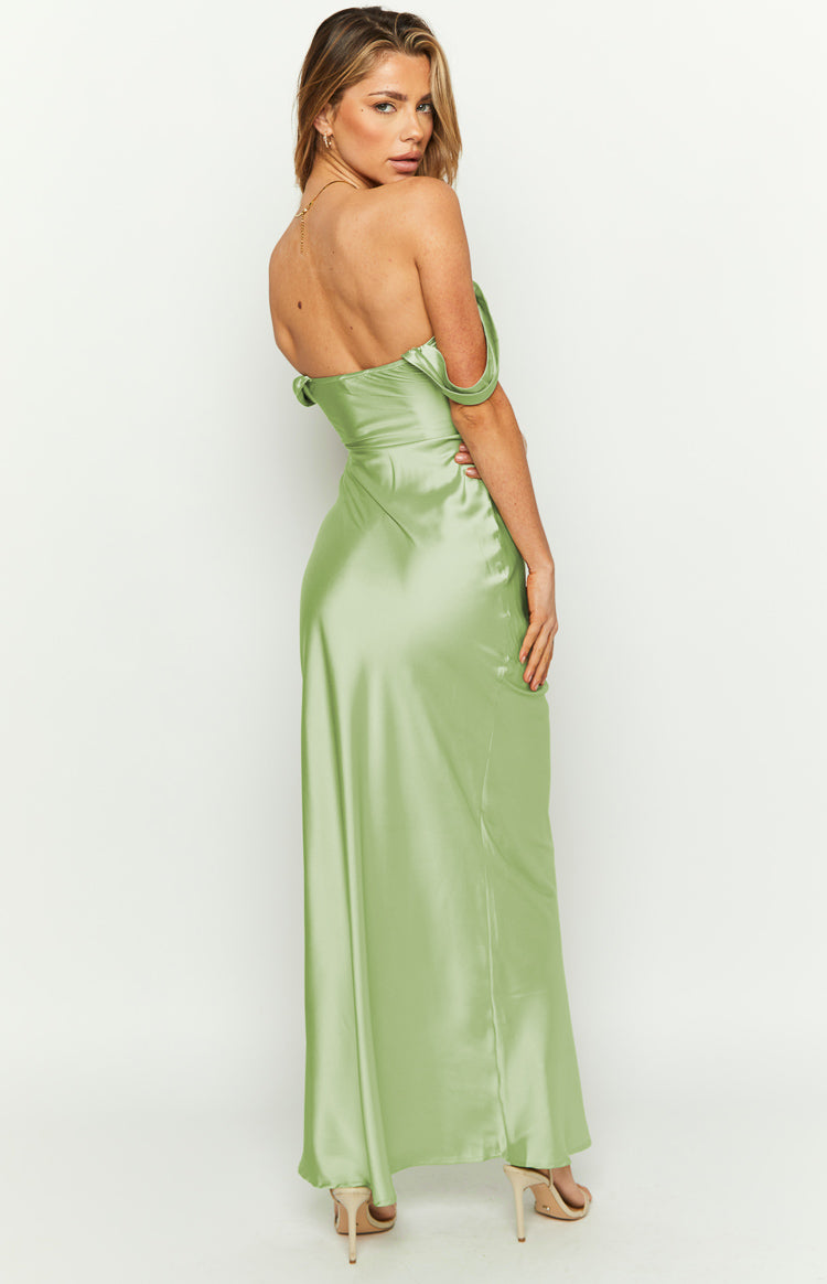 Ella Sage Off Shoulder Formal Maxi Dress Image