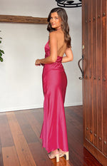 Genevieve Pink Maxi Skirt Image