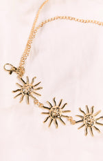 Gold Multi Chain Star Belt Image