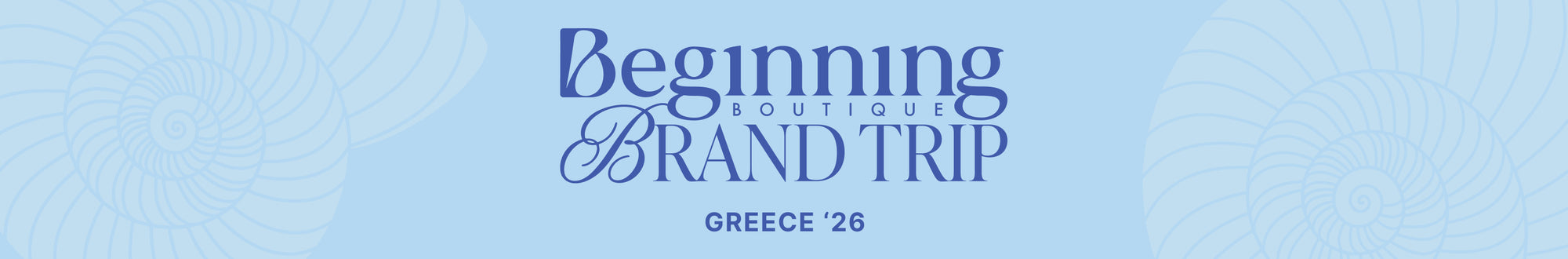 BB Greece Trip Collection Banner