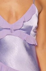 Inara Lilac Ruffle Maxi Dress - PRE ORDER Image