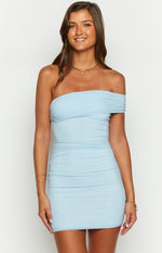 Jacinta Blue Mini Dress Image