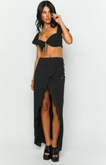 Jay Black Midi Skirt Image