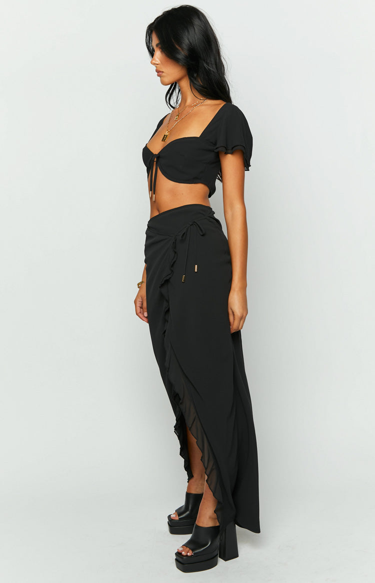 Jay Black Midi Skirt Image